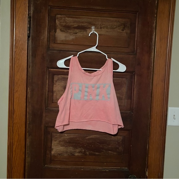 PINK Victoria's Secret Tops - PINK Victoria's Secret Cropped Shirt